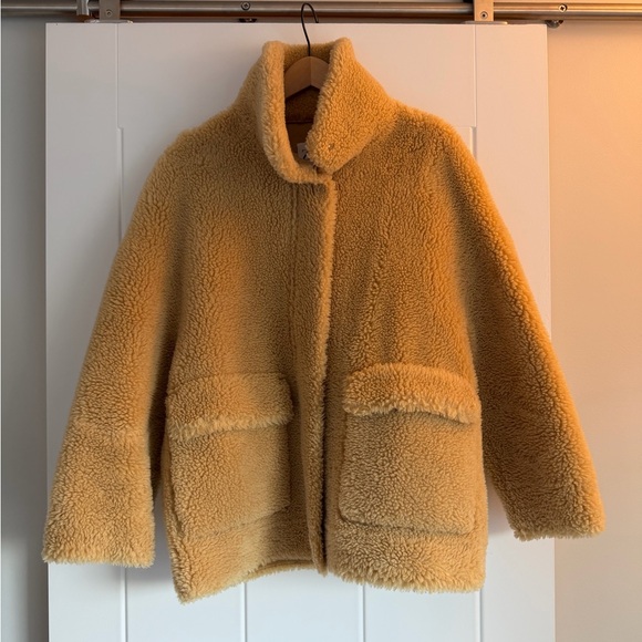 Zara Teddy Jacket Size S - Picture 2 of 8